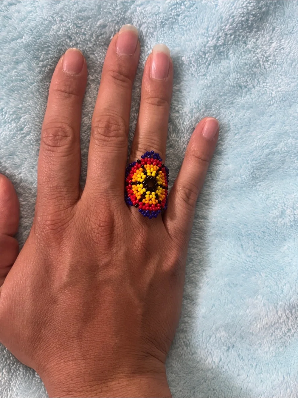 N/A vibrant beaded